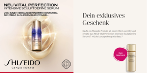 NEU: Vital Perfection Intensive SculptDefine Serum von Shiseido